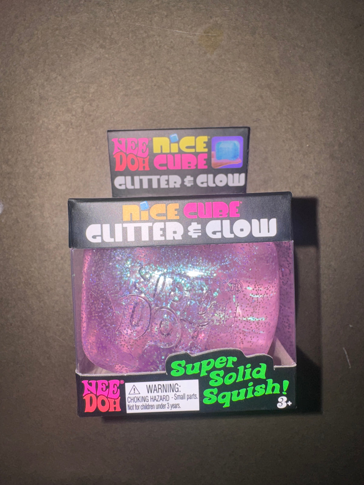 NeeDoh Glitter & Glow - Purple