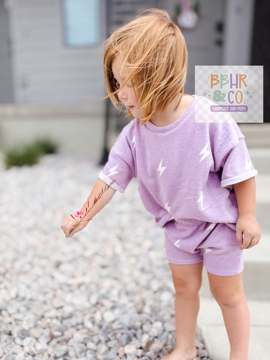 Relax Shorts with Dash Tee