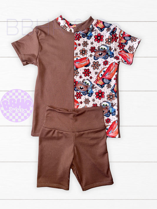 2T lounge tee + biker