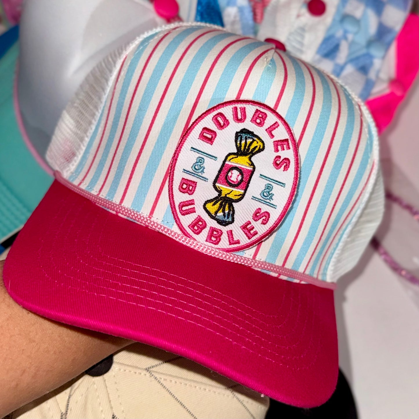 Doubles & Bubbles Trucker Hat