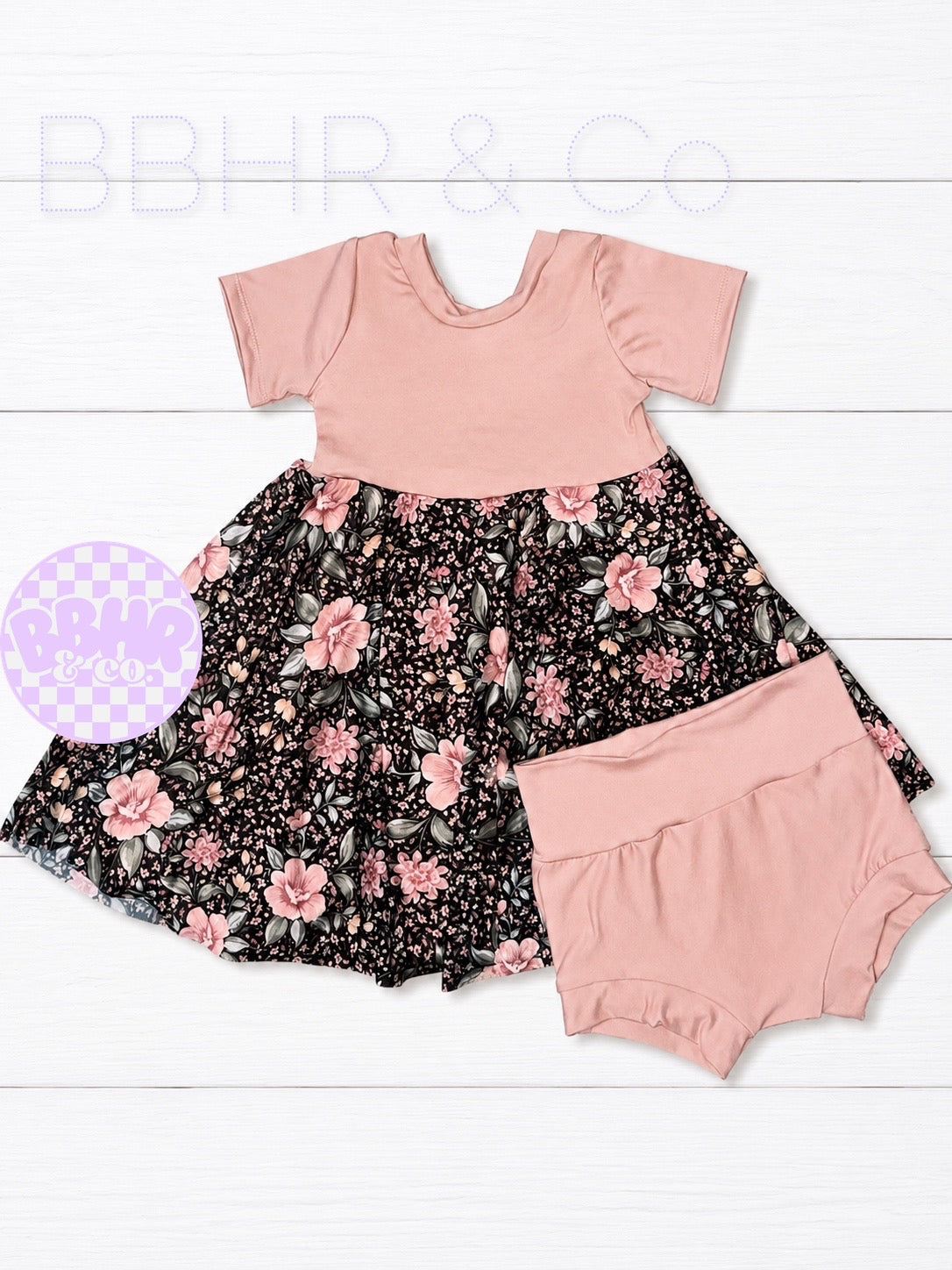 2T Twirl dress + Bummie