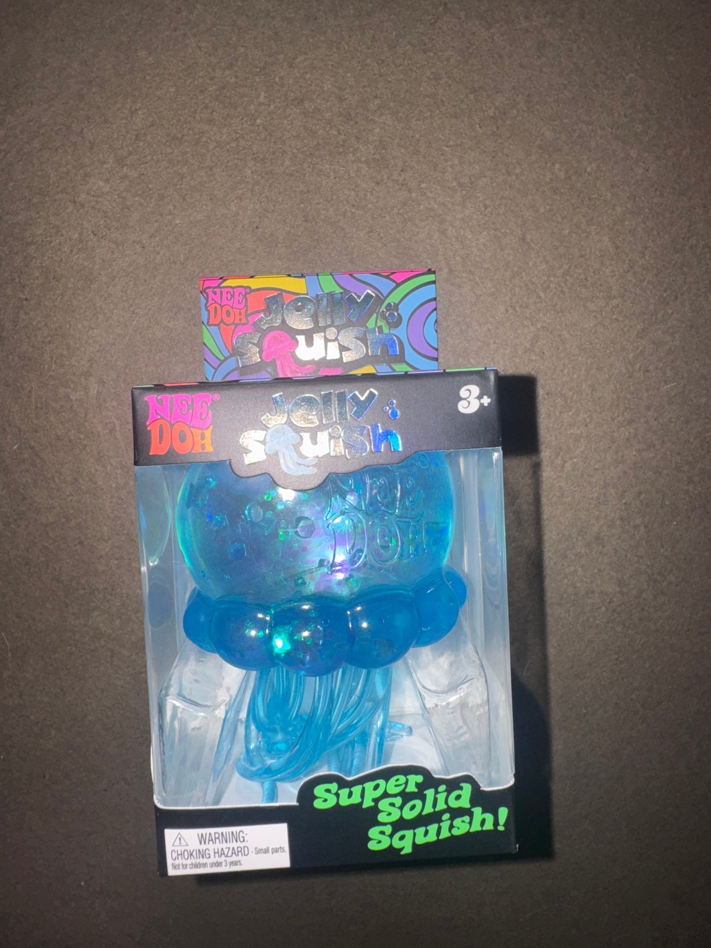 NeeDoh Jelly Squish blue