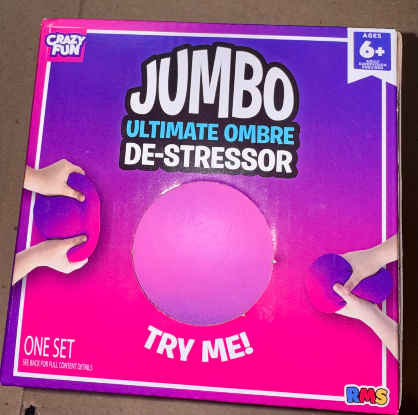 RMS Jumbo Ombré Destressor Pink/Purple