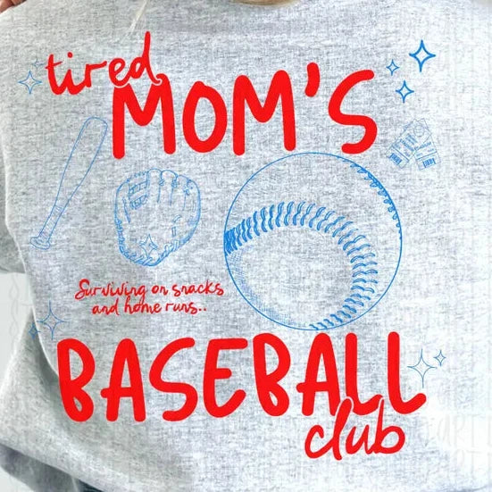 Tired Moms baseball club