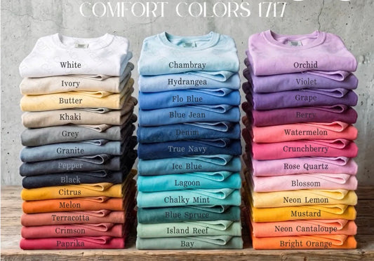 Comfort Colors Custom