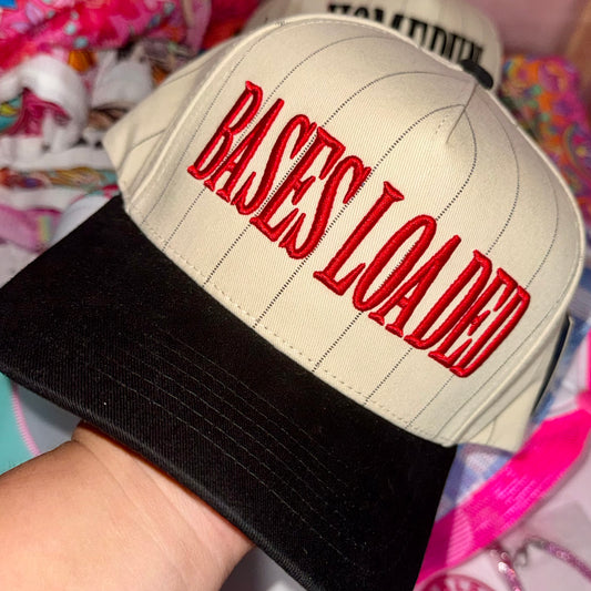 Embroidered Bases Loaded Cap