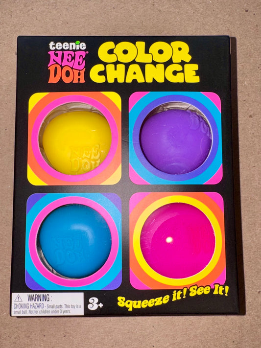 Teenie NeeDoh Color Change