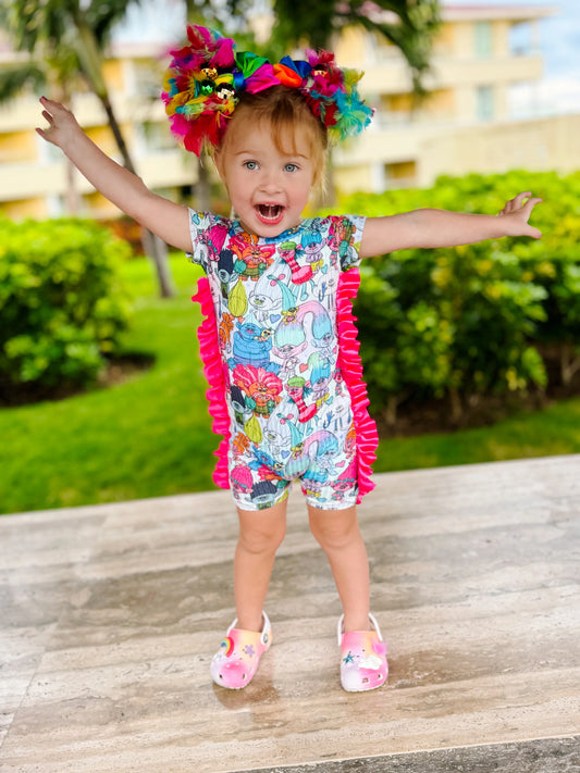 Short Sleeve Ollie Romper